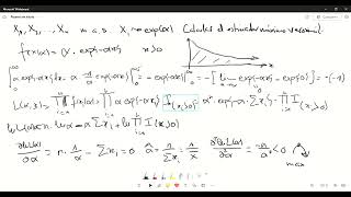 Estimador Máximo Verosímil distribución exponencial [upl. by Lagas]