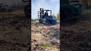 Integrated four wheel drive off road forklift вилочныйпогрузчик qualityforklifts forklift [upl. by Ellehsram]