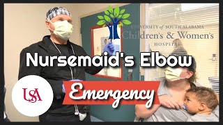 Nursemaids Elbow Emergency [upl. by Ymme]