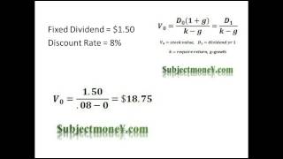 Dividend Discount Model DDM  Constant Growth Dividend Discount Model  How to Value Stocks [upl. by Anilatsyrc]