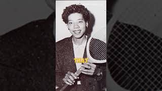 Althea Gibson The Tennis Legend Who Broke Barriers and Made History [upl. by Ilohcin]