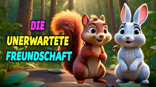 Die unerwartete Freundschaft Das Eichhörnchen und das Häschen [upl. by Wildee587]