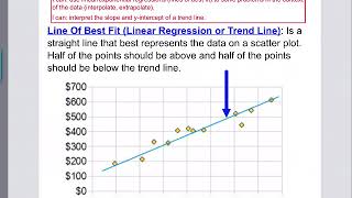 Trend Lines interpolate and extrapolate [upl. by Enrico822]