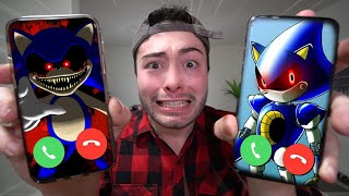 CALLING SONICEXE AND METAL SONIC AT THE SAME TIME ON FACETIME AT 3 AM THEY FOUGHT [upl. by Jordana]