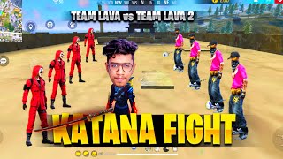 Katana Only Fight ചെയ്തപ്പോൾ 😱 TL vs TL2  Freefire Malayalam [upl. by Osei]