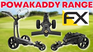 New Powakaddy FX Electric Trolley Range 2024 [upl. by Aikkin]