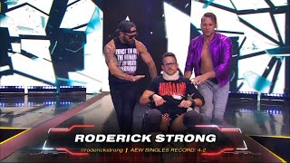 Roderick Strong Entrance  AEW Collision November 11 2023 [upl. by Premer861]