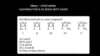 Meso compound  organic chemistry [upl. by Eenar]