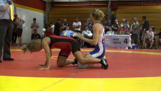 2014 CAN CUP SR FW 48kg Gen Morrison Can vs Monica Wood Hamilton [upl. by Neelhtak277]