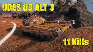 UDES 03 Alt 3 11 Kills  World of Tanks [upl. by Nhguavad]