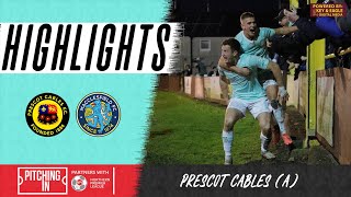 Match Highlights Prescot Cables vs Macclesfield [upl. by Eelyak62]