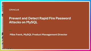 Prevent and Detect Rapid Fire Password Attacks on MySQL [upl. by Kcirtapnhoj]