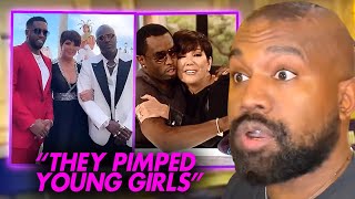 Kanye EXPOSES Kris Jenner amp Corey Gamble For Helping Diddy  Coreys a HANDLER [upl. by Richia374]