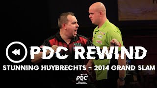 KIMS NINEDARTER  PDC Rewind  2014 Grand Slam of Darts [upl. by Prissy]