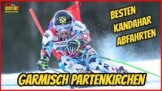 GARMISCH PARTENKIRCHEN ABFAHRT  KANDAHAR ABFAHRTEN  die 5 BESTEN ALLER ZEITEN  Beat Feuz 2018 [upl. by Enitsuj]