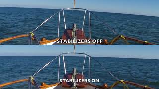 GYROGALE STABILIZERS  SEA TRIAL  42 GRAND BANKS [upl. by Valdemar]