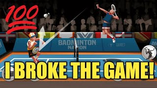 Badminton League  HOW TO ALWAYS WIN  Gameplay [upl. by Beckerman]