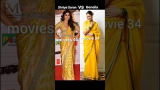 shriya saran vs Genelia 💕💕 beautiful whatsapp status video 💕🌸💕 [upl. by Anehsat]