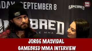 Full Jorge Masvidal Exclusive Interview [upl. by Reiko]