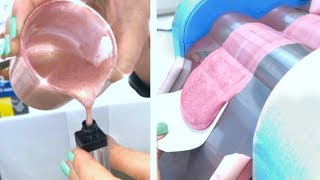 Making LIP GLOSS in a Factory How to Make Makeup  Cloe Feldman [upl. by Liu]