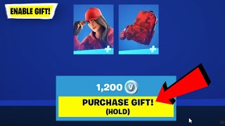 How to GIFT Fortnite 2024  How to GIFT on fortnite  How to gift emotes and skins on fortnite [upl. by Retsevlys]