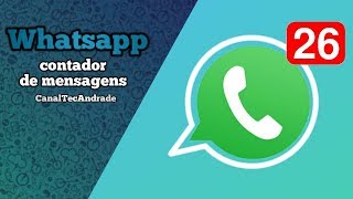 Como colocar um contador de mensagens no ícone do Whatsapp [upl. by Denten591]