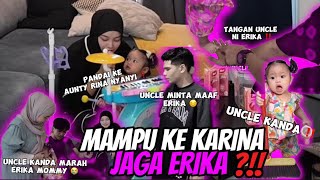 KARINA JADI PENGASUH ERIKA MASAKAN SPECIAL BUAT KARINA [upl. by Desireah]