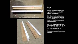 DIY How to make a cheap wall easel for your art studio [upl. by Krid481]