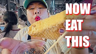 THAI GIRL Keeps Feeding Me at PATTAYA Night Market 🇹🇭 [upl. by Erehc]