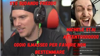 ILMASSEO PASSA A FARE UN SALUTO IN LIVE A MIKESHOWSHA CHE INIZIA A SUDARE FREDDO [upl. by Lynnworth]