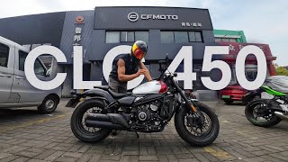 Cfmoto CLC 450 review English [upl. by Atiuqram]