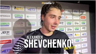 Alexander Shevchenko premier qualifié en demifinale du Moselle Open [upl. by Chaim]