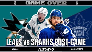 Maple Leafs vs San Jose Sharks Post Game Analysis  Jan 6 2024  Game Over Toronto [upl. by Corilla]