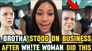 INSTANT KARMA Brotha Stood On BUSINESS After White Woman Did This africanamerican africandiaspora [upl. by Aloysius633]