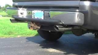 2002 Chevy Silverado 1500 flowmaster exhaust [upl. by Suoicserp]