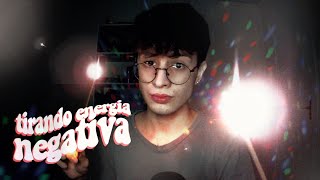 ASMR TIRANDO ENERGIA NEGATIVA incensos fogo sons de boca sussuros [upl. by Fagaly]