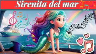 Sirenita del mar  Canción infantil [upl. by Cointon]