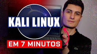 Como Instalar o Kali Linux em 7 Minutos 2024 [upl. by Annayar]