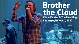 Eddie Vedder amp The Earthlings play quotBrother the Cloudquot 10722 Las Vegas NV Dolby Live theater [upl. by Alledi]