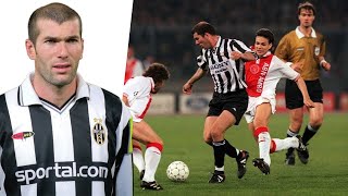 Zinedine Zidanes ICONIC Performance  Juventus vs Ajax 41 199697 ⚪⚫ [upl. by Pascale]