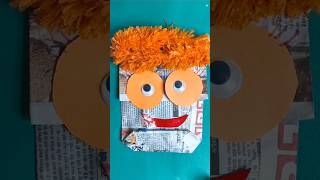 Easy Craft from wrapper New Creative ideas craft boy wrapper trending youtubeshorts video [upl. by Eicnarf]