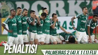 TODOS OS PÊNALTIS Palmeiras 2 4 x 1 1 Fluminense  Copa do Brasil [upl. by Elik696]