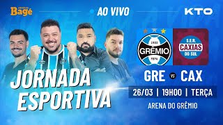 AO VIVOJORNADA DO BAGÉGRÊMIO X CAXIAS DIRETO DA ARENA [upl. by Alleul608]