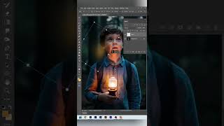 Photoshop Tutorial Add sparkle lights PhotoshopTutorial [upl. by Anatnahs]