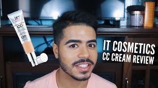 IT Cosmetics CC Cream Review  Wear Test [upl. by Yhtrod]