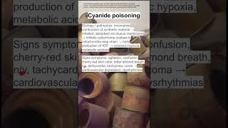 Cyanide poisoning [upl. by Aisa390]