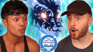 OUR FIRST TIME WATCHING SLIME  That Time I Got Reincarnated As A Slime Episode 1 REACTION [upl. by Sawyer474]