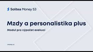 Mzdy a personalistika Plus Exekuce  Money S3 [upl. by Thagard964]