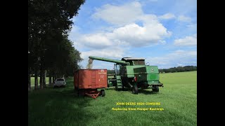 John Deere 6620 Combine Replacing The Shoe Bushings [upl. by Synned]