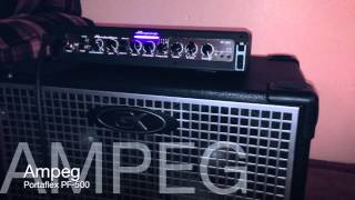 Ampeg Portaflex PF500 Mini Review En Español Por Abel Mendoza [upl. by Lexine785]